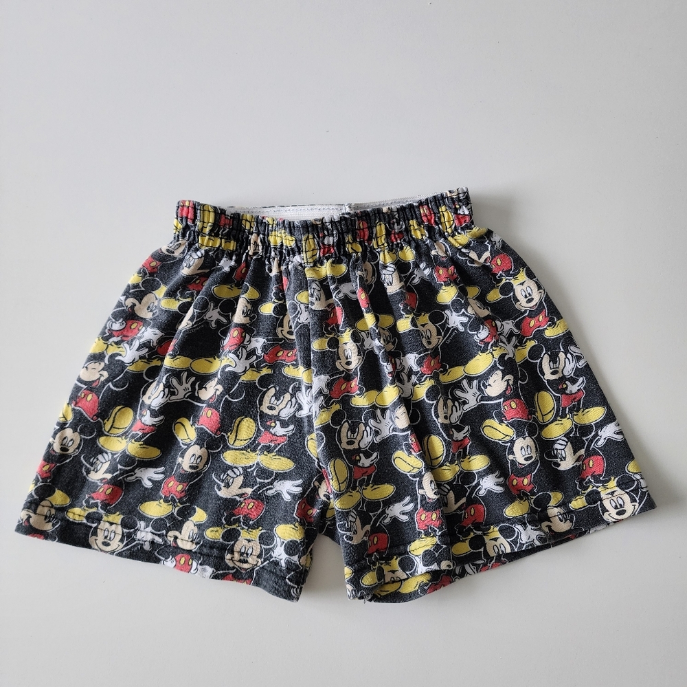 Vintage Mickey Mouse Shorts Kids Size‎ 4 Years 80s Disney Boy Girl 4T Vacation
